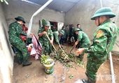 Dao San Border Post helps residents overcome storm’s consequences
